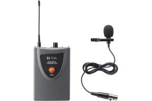 Bộ thu không dây - Micro cài áo: TOA WS-Z100L