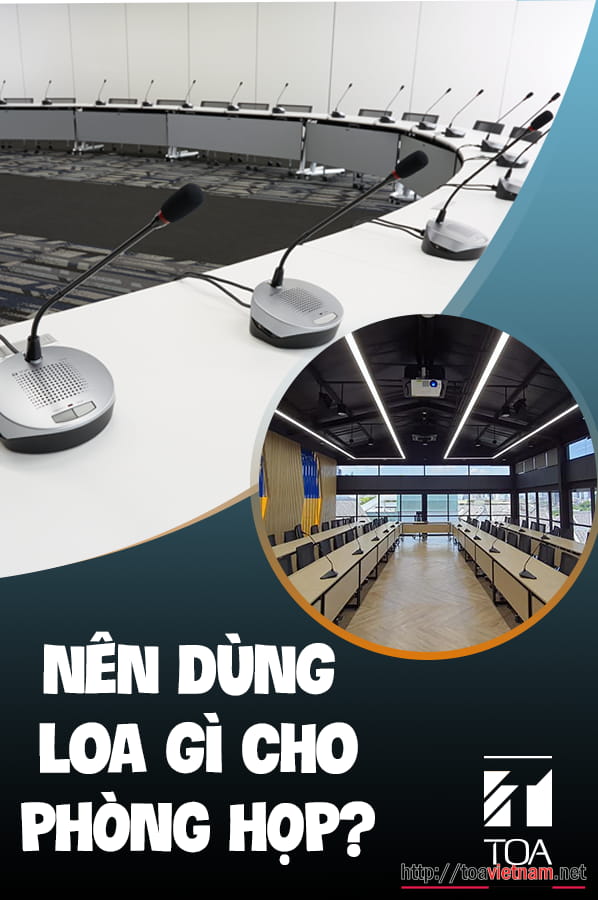 Loa TOA phổ biến cho phòng họp:BS-1030, F-1300, TZ-205