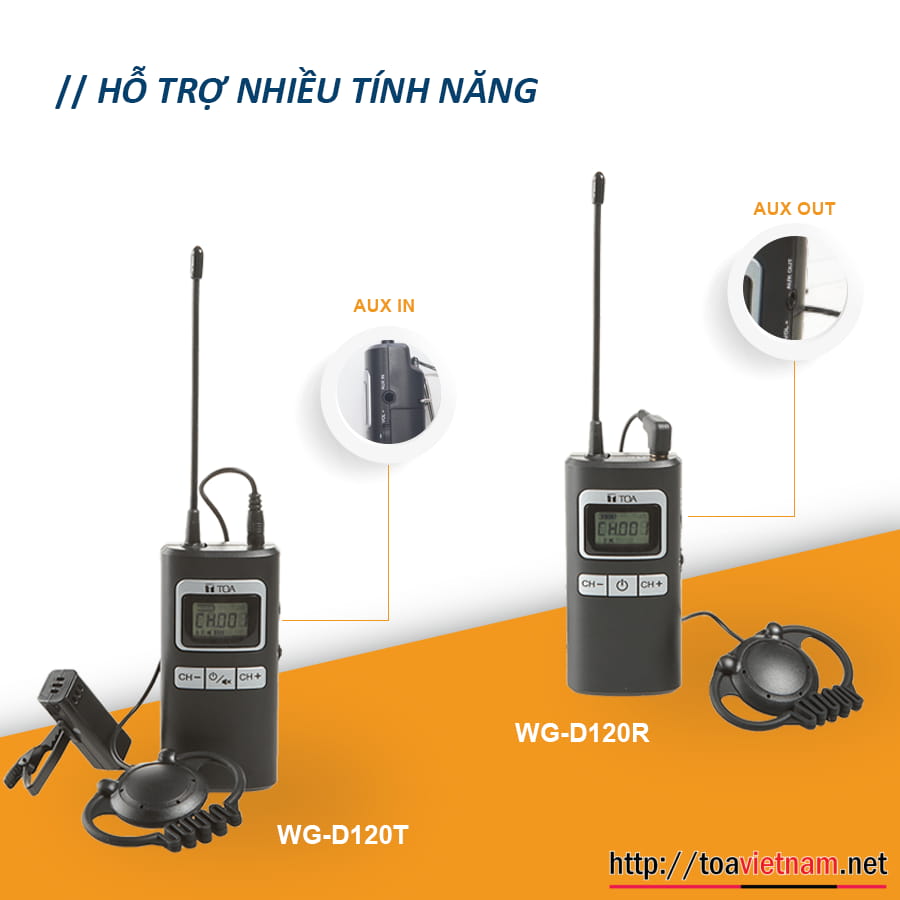 Tính năng WG-D120R, WG-D120T