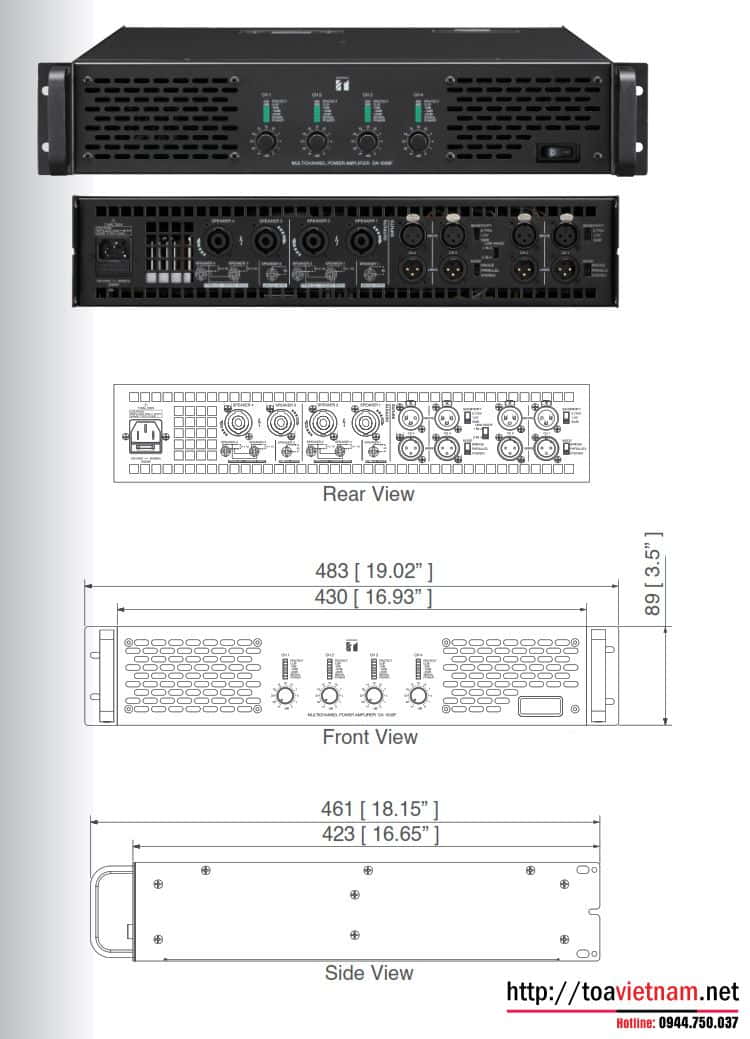 Tăng âm số 4 kênh 1000W DA-1000F-AS.jpg