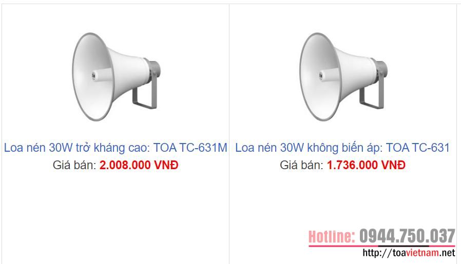 Hướng dẫn sửa chữa loa nén, loa phóng thanh TOA TC-631, TC-631M