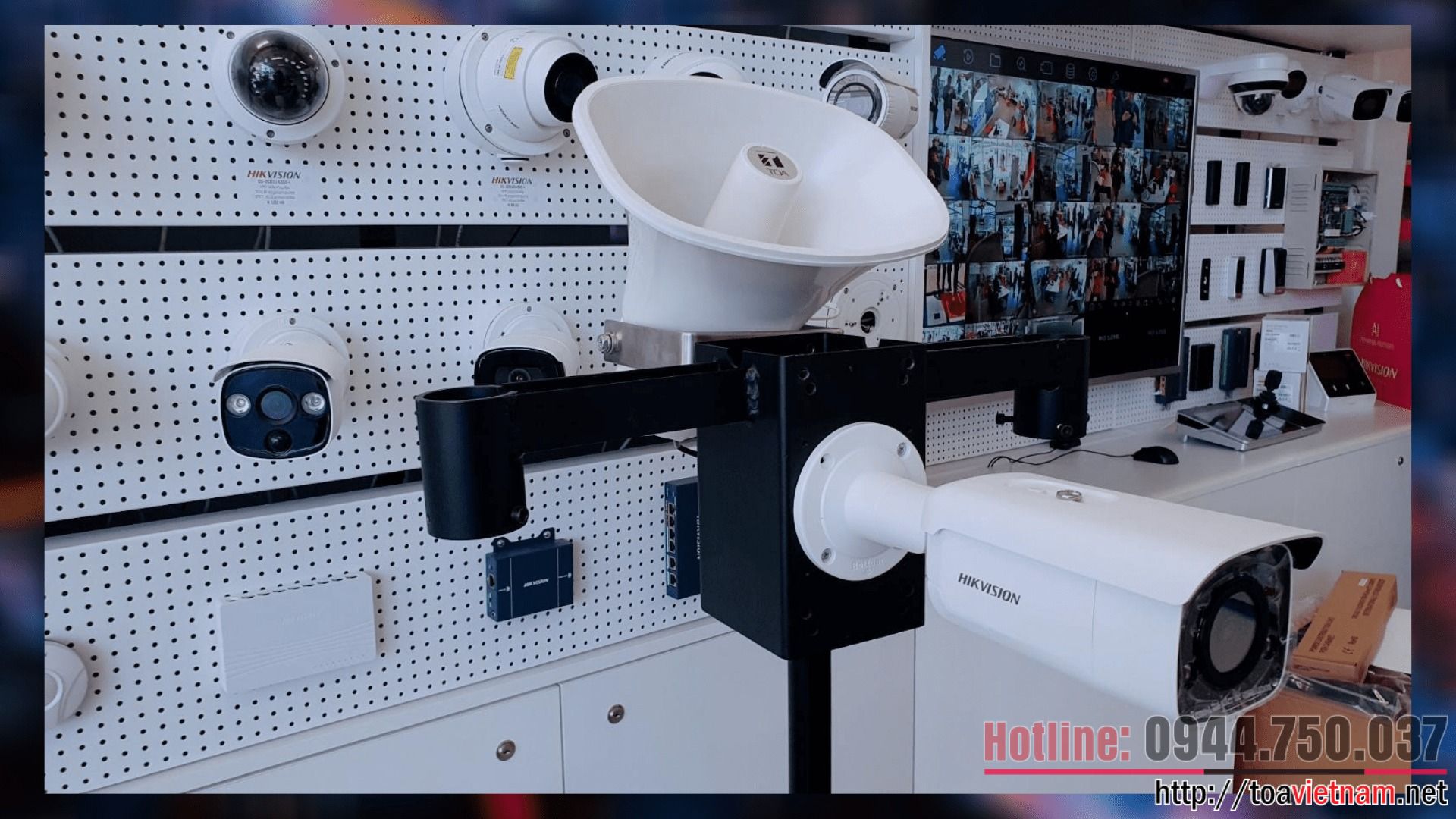 Cách lựa chọn và đấu nối loa TOA với camera Hikvision