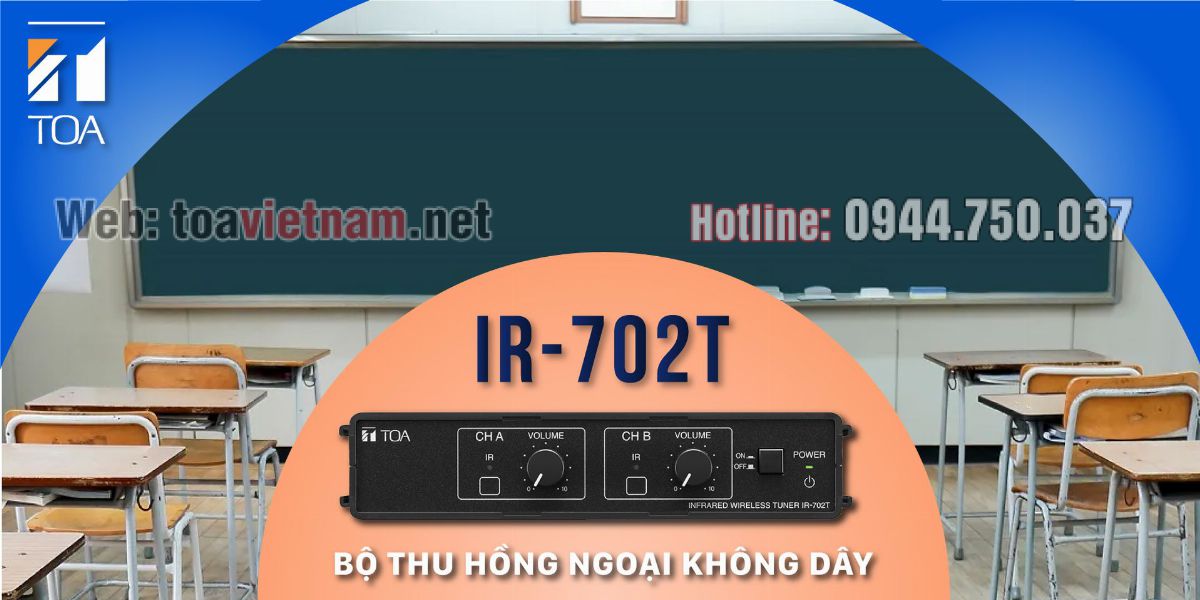 Tổng hợp những điểm nổi bật của bộ thu hồng ngoại không dây IR-702